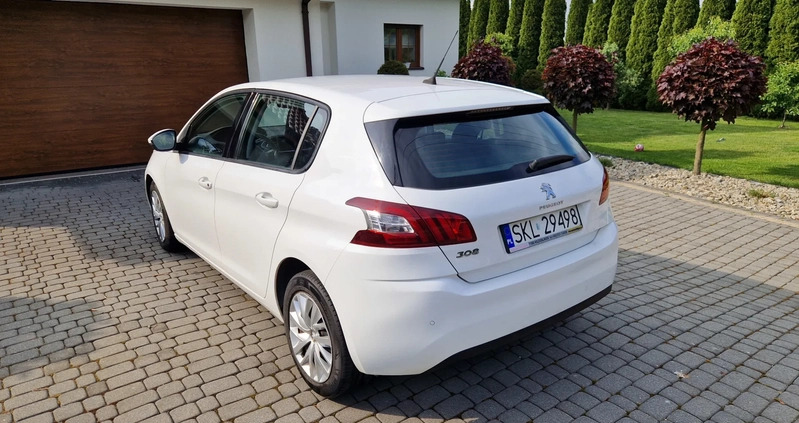 Peugeot 308 cena 31900 przebieg: 145900, rok produkcji 2015 z Skalbmierz małe 191